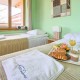 sypialnia dla dwóch osób w apartamencie w Zakopanem
